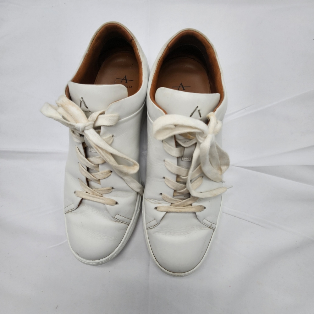 Aquatalia White Men Sneakers 9.5 size
